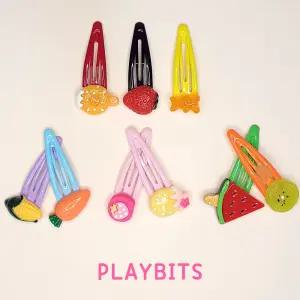 플레이똑딱 유아 아동 헤어핀 머리핀 똑딱핀 9P 세트