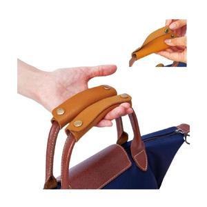 가방 캐리어 손잡이 커버 가죽 스트랩 그립 장식 블랙