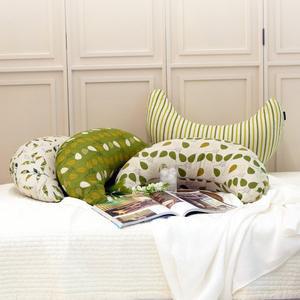 [마벨러스홈데코] 린넨 쾌적한 쇼파 반달 쿠션 미용실 소파 쿠션커버  카페 사무실