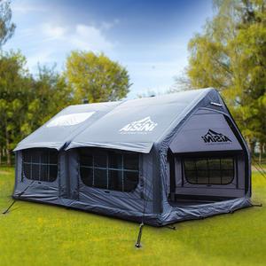 ISINI 아이시니 확장형 캠핑 에어텐트 가족용 원터치 자동 암막 전실 텐트 경량 19kg