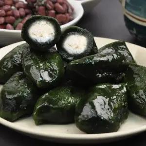 영광 모싯잎 생 모시송편(가루동부) 4kg 100개내외(봉당 10개입내외 x 10봉)