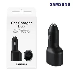 삼성 정품 40W A타입 C타입 듀얼포트 PD 차량용 초고속 충전기 어댑터 시거잭 아이폰 갤럭시 동시충전 EP-L4020 N