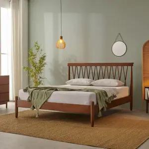 아네스 원목 킹 K 침대 프레임