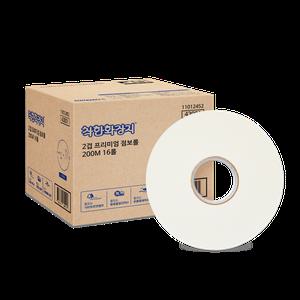 착한화장지 2겹 프리미엄 점보롤 200M 16롤 점보롤화장지