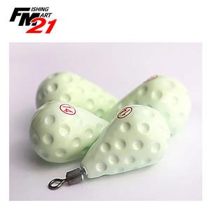 몽크로스 딤플싱커 물방울형 야광봉돌