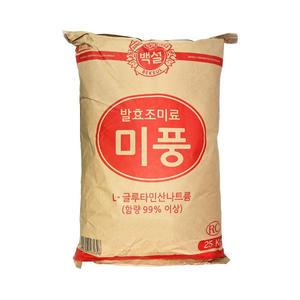 CJ제일제당 백설 미풍 RC 25kg 조미료 미원 무-료-배-송