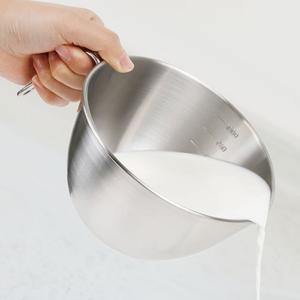 국내 제작 304 스텐 손잡이 믹싱 계량컵 1200ml