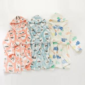 빼랑빼랑 아기목욕가운 극세사목욕가운