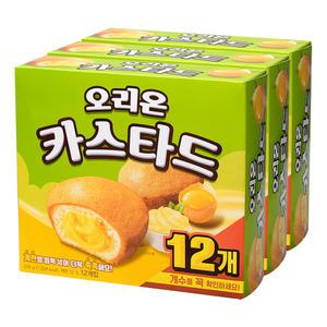 오리온 카스타드 276g (23g x 12개입) 3개