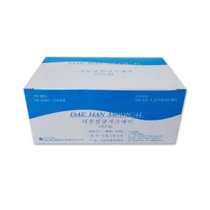 대한 멸균거즈 에이 2인치(4.5cm) 5매 20포 소독거즈 멸균필 드레싱 가아제