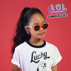 LOL선글라스(+파우치) 라운드 키즈선글라스 KC인증 자외선차단 99.9%