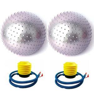 [NS홈쇼핑]지압마사지짐볼 2개 펌프포함세트 돌기[30472261]