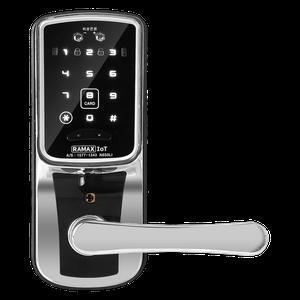 라맥스 IoT 스마트 도어락 무타공 현관문 주키 번호키 디지털 도어록 N-650LI