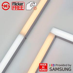 LED 디밍 사각 T22 직부등 T라인 T5 간접조명 슬림 일자등 라인조명 밝기조절 플리커프리