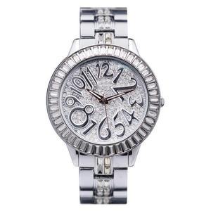 남자 큐빅 넘버 빅 손목 콤비 골져스 시계