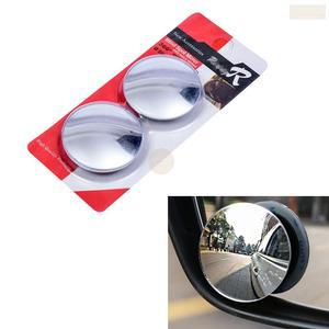 2개입 차량용 사이드 미러 에 붙이는 보조거울 원형 자동차 사각지대 겨울