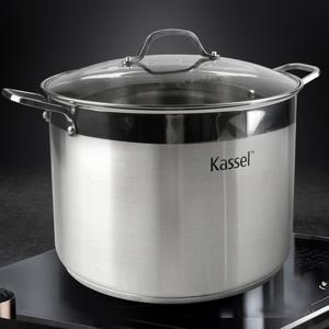 Kassel 루반 IH 스텐 곰솥 23L(34cm) / 인덕션 겸용 대용량 양수 냄비 곰통