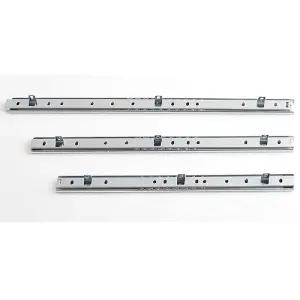 서랍 레일 가구 부속 싱크대 2단 볼 400mm 2P가구부품 댐핑레일 렌지대레일 밥