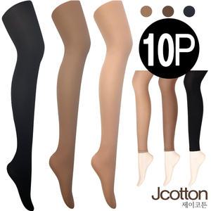 국내산 학생용 프리미엄 고탄력 80D 팬티스타킹 10P