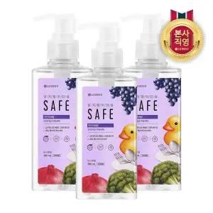 [엘지생활건강]세이프 주방세제 천연미네랄 오리지널 용기형 720ml X 3개
