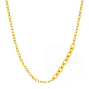 [한국금다이아몬드] *당일출고* 순금 목걸이 24K 금 저중량 체인 줄 0.85g 18K장