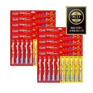 [크리오]크리오 덴티메이트 오리지널 초극세모 칫솔 5+5입 x10개(총 100개)