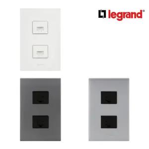 르그랑 아펠라 8P+8P(Cat6) / 기가인터넷 2구 모듈라