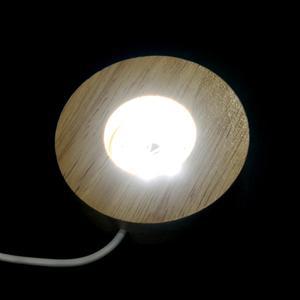 크리스탈 수정구 USB LED 라이트 받침대/원형구 유리볼 크리스탈볼 침실 무드등 간접등 스텐드