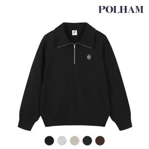 [폴햄][폴햄] 여성 플리스 하프집업 래글런 맨투맨 티셔츠_PHD4TR2060