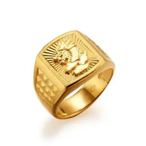 갤러리아 남자 순금 반지 황 용반지 24K 18.75g 애끼 검지 중지
