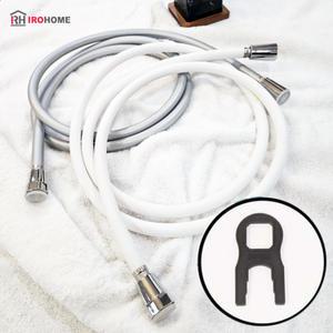 이로홈  샤워호스 100% 국산  PVC 샤워기호스 교체 샤워줄 1.5m 2m 꼬임방지 물때방지 욕실 샤워기 가정용 베란다 원룸 화이트 실버