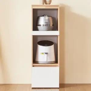 아트박스/벨리카가구 치즈 400 주방 전자 렌지대 밥솥 다이 수납장 렌지장