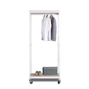 이동식행거 트롤리 스탠드옷걸이 시스템행거 2단1봉 700 x 500 x 2100