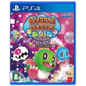 PS4 버블보블 4 프렌즈 스컬 몬스타의 역습 한글판 새상품 실물 시디