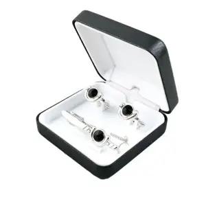 맨다 넥타이핀 커프스버튼 세트 TP-123