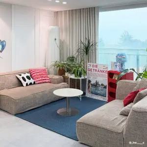 헤링 생활방수 자카드 러그 170x230