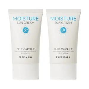 프리마크 블루 캡슐 모이스처 선크림 50ml 2개 (SPF50+ PA++++)
