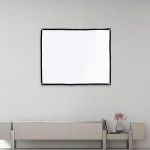 [XBHI9I28]이동형 빔프로젝터 스크린 120x 90cm 43 비율