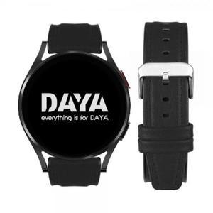 [XBG10407]갤럭시워치 5 4 3 스트랩 20mm 블랙 가죽실리콘