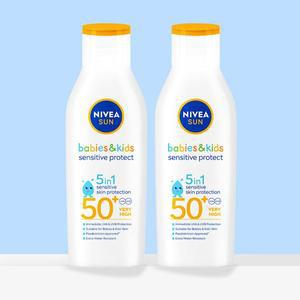 니베아 선 키즈 센서티브 프로텍트 앤 케어 선로션 200ml x 2개