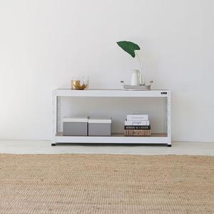 [RGK69229]견고한 안전성 철제선반 2단 가로 100 높이 450