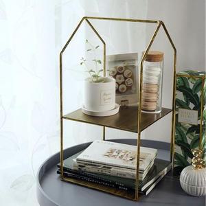 [RG4P26RT]하우스 스탠드 골드 주방 선반정리대 인테리어