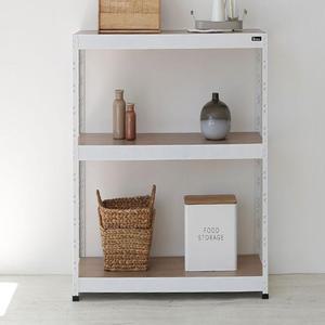 [RGK691Q6]견고한 안전성 철제선반 3단 가로 40 높이 90