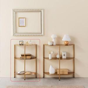 [RG51M2SR]N190 3단 스틸 반달선반 500 3colors 3단선반