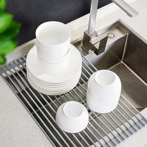 [RGK01Q9S]JT 고급형 실리콘 싱크대 롤 선반 18롤