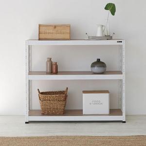 [RGK691Q4]견고한 안전성 철제선반 3단 가로 40 높이 60