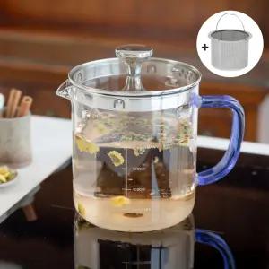 인덕션 내열 유리주전자 직화 2.5L 국산 약탕기 티포트 티팟 더존쿡