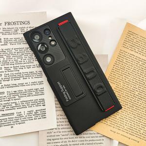 갤럭시 S24울트라 S23울트라 케이스 스탠딩 핸드그립 스트랩