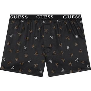 [게스언더웨어](강남점)삼각로고 나염 블랙 트렁크(GCMTK878BK)