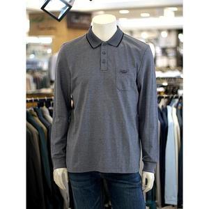 크로커다일 세이브존03 간절기 솔리드 배색 카라티셔츠 AFCDAAATP3792AF